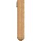 Ekena Millwork Funston Arts and Crafts Smooth Bracket w/ Offset Brace, Western Red Cedar, 7 1/2"W x 38"D x 44"H BKT0806X38X44FST03SWR - alternate 4